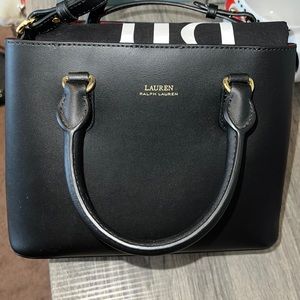 Lauren Ralph Lauren black crossbody bag